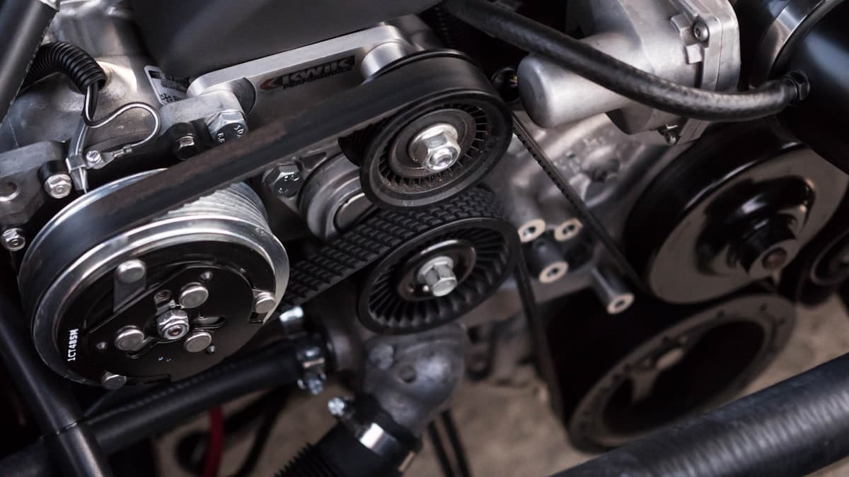 Sklep motoryzacyjny Auto Części HEST — wnętrze z regałami części samochodowych; ul. Czołgistów 6, Piekary Śląskie
